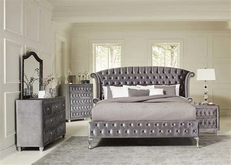 wayfair queen tufted bedroom set